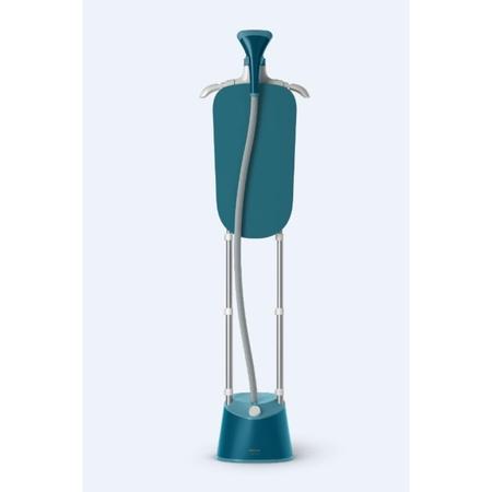 Philips STE1040/20 Standing Garment Steamer with 1800 Watts, 1.8 Ltr Water Tank, 2 Pole-BRD, Aqua Blue