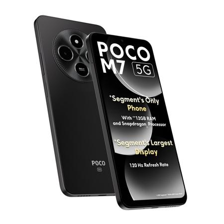 POCO M7 5G 128 GB, 8 GB RAM, Black, Mobile Phone POCO M7 5G 128 GB, 8 GB RAM, Black, Mobile Phone