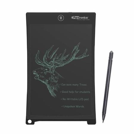 Portronics 25.4 cm (10 inch) Ruffpad 10 Plus POR 233 E-Slate, Black