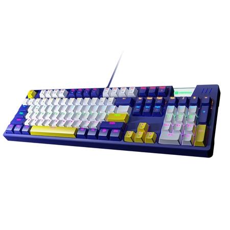 Portronics K1 Mechnical Wired Gaming Keyboard, Blue