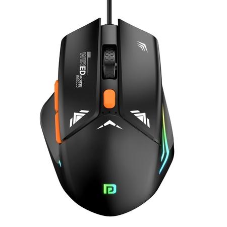 Portronics Vader Wired Gaming Mouse, Black