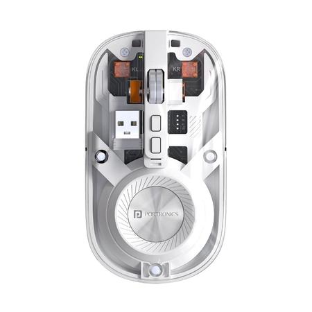 Portronics Toad 8 Transparent Bluetooth Mouse Portronics Toad 8 Transparent Bluetooth Mouse