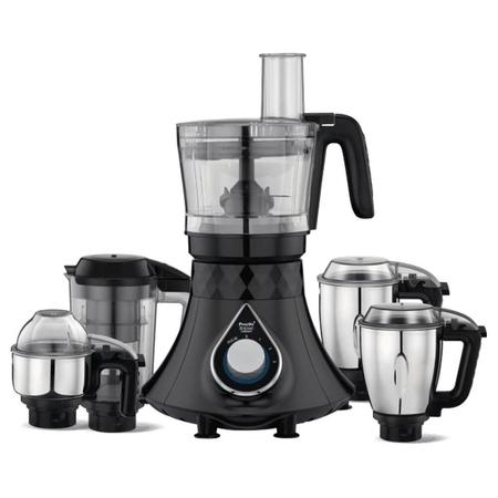 Preethi Zodiac Cosmo MG236 Mixer Grinder with 5 jars includes Super Extractor juicer Jar & Master chef + food processor Jar , Black Preethi Zodiac Cosmo MG236 Mixer Grinder with 5 jars includes Super Extractor juicer Jar & Master chef + food processor Jar , Black