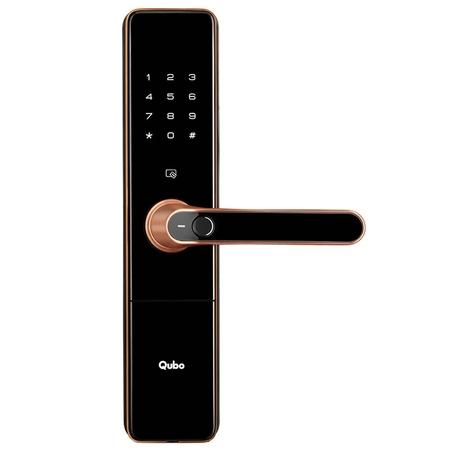 Qubo Ultra HLM01 Smart Door Lock with 5-Way Unlock Access, Copper Qubo Ultra HLM01 Smart Door Lock with 5-Way Unlock Access, Copper