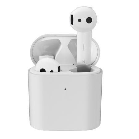 Mi True Wireless Earphones with Mic, Noise cancellation, One-Step  Pairing, Quick Charge (White)