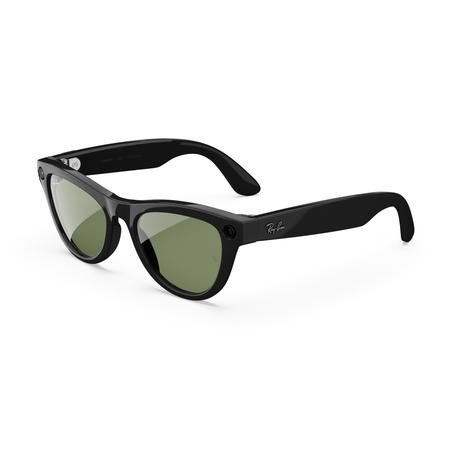 Ray-Ban Meta Skyler (Gen 2) - Shiny Black, Green lenses