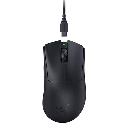 Razer DeathAdder V3 Pro Wireless Gaming Mouse, Black, Ultra Lightweight, Focus Pro 30K Optical Sensor, Optical Switches Gen-3, HyperSpeed Wireless, 5 Programmable Buttons