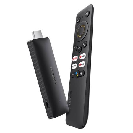 realme 4K Smart Google TV Stick with Bluetooth Voice Control Remote, Black