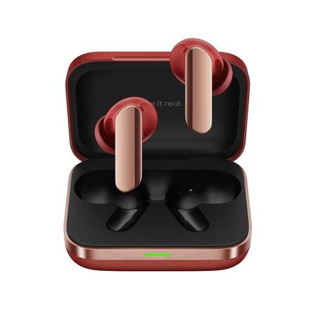 realme Buds Air 7 Pro True Wireless Earbuds, Fiery Red