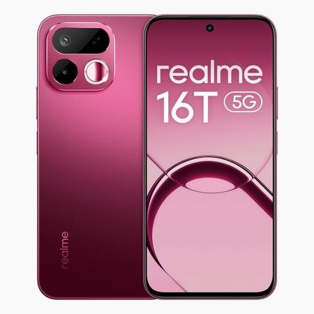 Realme 16T 5G 8 GB RAM, 256 GB, Mobile Phone, Starlight Red Realme 16T 5G 8 GB RAM, 256 GB, Mobile Phone, Starlight Red