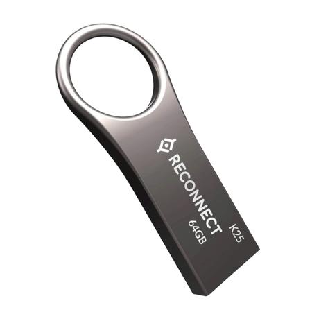Reconnect 64 GB RC064PDM2 Metal Pendrive 2.0