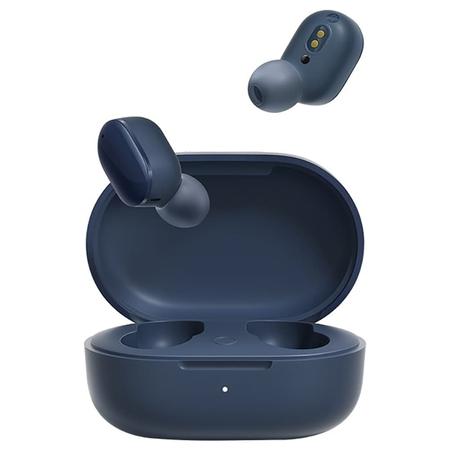 Redmi 3 Pro True Wireless Earbuds with Smart In-Ear Detection, Dual Drivers, upto 30 hrs of playtime, Bluetooth 5.2, Smart In-Ear Detection, Dual Drivers, Low Latency, Sweat & Rain resistant, Blue