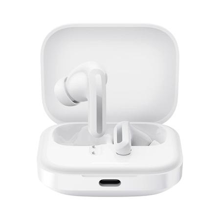 Redmi Buds 5 Truly Wireless Bluetooth Ear buds (TWS) with Upto 46 dB Hybrid Noise Cancellation, Dual-Mic AI Call Enhancement, 10 mins for 4 Hours Fast Charging with Upto 38 Hrs Playback, Fusion White Redmi Buds 5 Truly Wireless Bluetooth Ear buds (TWS) with Upto 46 dB Hybrid Noise Cancellation, Dual-Mic AI Call Enhancement, 10 mins for 4 Hours Fast Charging with Upto 38 Hrs Playback, Fusion White