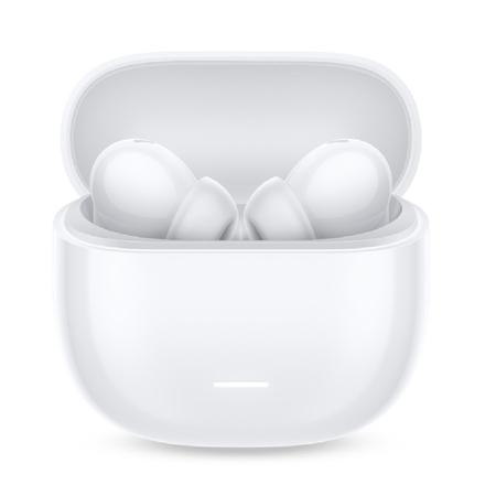 Redmi Buds 5C Bluetooth TWS in Ear Earbuds, Up to 40 dB Hybrid Noise Cancellation, Quad Mic, Custom Eq, 10 Mins Charge for 2 Hours Life, Up to 36 Hrs Playback, Gaming TWS, Bass White Redmi Buds 5C Bluetooth TWS in Ear Earbuds, Up to 40 dB Hybrid Noise Cancellation, Quad Mic, Custom Eq, 10 Mins Charge for 2 Hours Life, Up to 36 Hrs Playback, Gaming TWS, Bass White