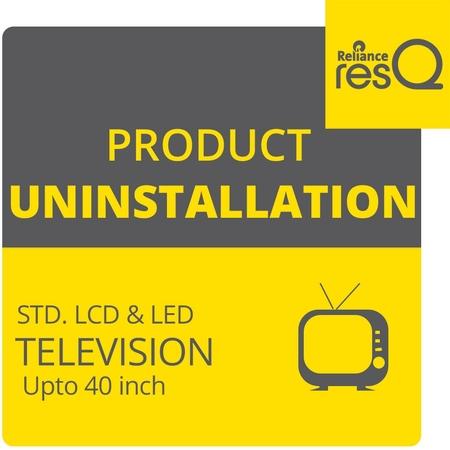 resQ Standard LCD/LED TV Uninstallation (up to 40 inch) Service
