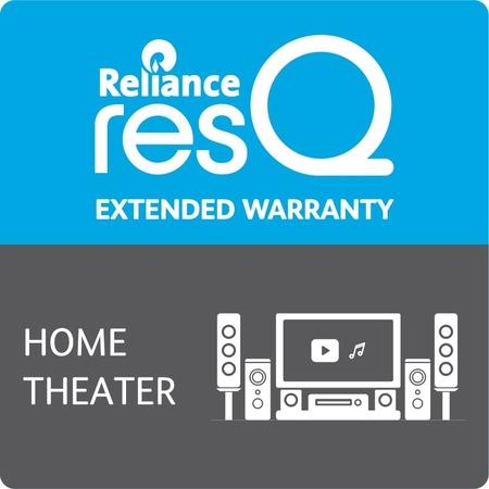 1 Year - resQ Care Plan (RCP) Extended Warranty Renewal - Home Theatre