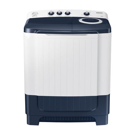 Samsung 8.5 kg 5 Star Semi-Automatic Top Loading Washing Machine (WT85R4000LL/TL, Light Grey, Air Turbo Drying)