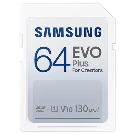 Samsung 64 GB EVO Plus SDXC Memory Card Samsung 64 GB EVO Plus SDXC Memory Card