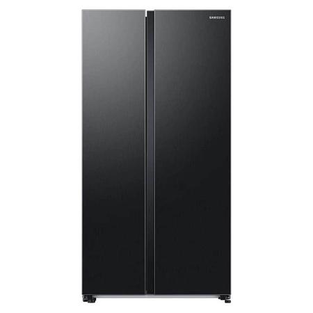 Samsung 653 litres 3 Star Side by Side Refrigerator, Black DOI RS76CG8113B1 Samsung 653 litres 3 Star Side by Side Refrigerator, Black DOI RS76CG8113B1