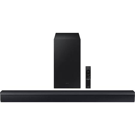 Samsung HW-C450 300 Watts 2.1 Channel Subwoofer, Soundbar, Black Samsung HW-C450 300 Watts 2.1 Channel Subwoofer, Soundbar, Black