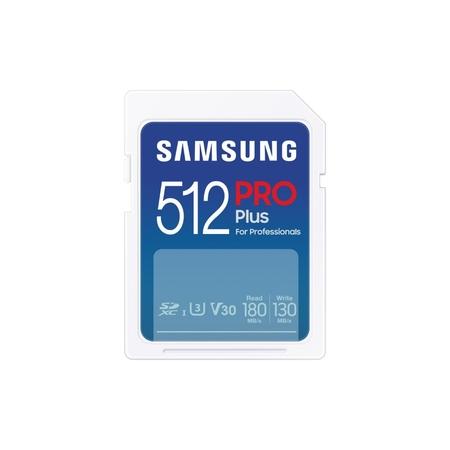 Samsung Pro Plus 512 GB Full SD Memory Card (MB-SD512S/APC)