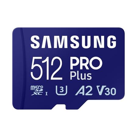 Samsung Pro Plus 512 GB microSD Memory Card (MB-MD512SA/APC) Samsung Pro Plus 512 GB microSD Memory Card (MB-MD512SA/APC)