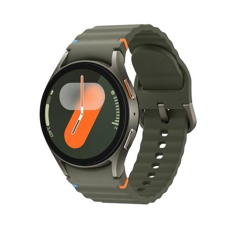 Samsung Galaxy Watch 7 40 mm Bluetooth + LTE Smart Watch, 3nm Processor, Dual GPS, Sapphire Glass & Armour Aluminum, 5ATM & IP68, HR, SpO2, BP & ECG Monitor, Green, SM-L305FZGAINS