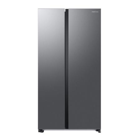 Samsung 653 L 3 Star Side by Side Refrigerator, RS76CG8103S9HL, RefiInox