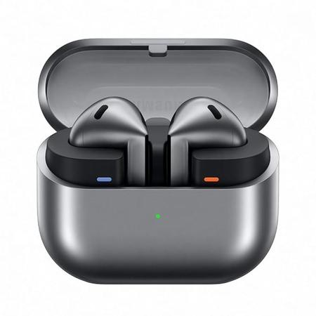 Samsung Galaxy in Ear Buds 3 (Gray) with Galaxy AI Powered Real-Time Interpreter, 24-Bit Hi-Fi Audio, Up to 36 H Battery, IP57 Gray Samsung Galaxy in Ear Buds 3 (Gray) with Galaxy AI Powered Real-Time Interpreter, 24-Bit Hi-Fi Audio, Up to 36 H Battery, IP57 Gray