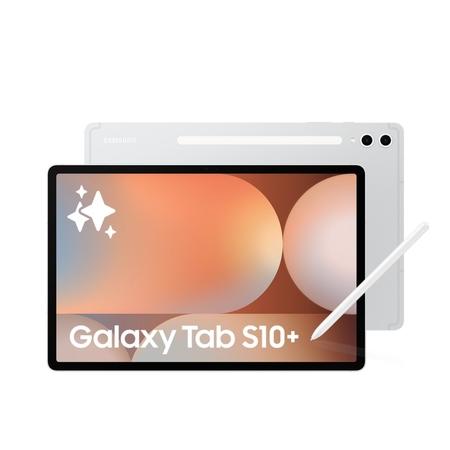 Samsung Tab S10+ 31.49 cm (12.4 inch) WiFi + 5G Tablet with S-Pen, 12 GB RAM, 256 GB, Silver, X826BA Samsung Tab S10+ 31.49 cm (12.4 inch) WiFi + 5G Tablet with S-Pen, 12 GB RAM, 256 GB, Silver, X826BA