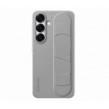 Samsung Galaxy S25 Standing Grip Mobile Case, Grey Samsung Galaxy S25 Standing Grip Mobile Case, Grey