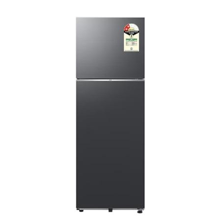 Samsung 350 L 2 Star 5-in-1 Convertible Frost Free Double Door Refrigerator, RT38HG5A42BXHL, Luxe Black Samsung 350 L 2 Star 5-in-1 Convertible Frost Free Double Door Refrigerator, RT38HG5A42BXHL, Luxe Black