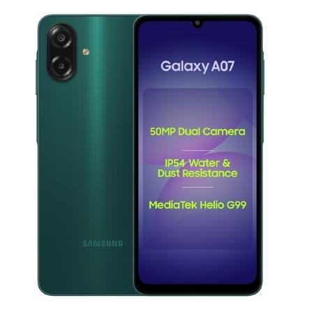 Samsung Galaxy A07 4G 64 GB, 4 GB RAM, Green, Mobile Phone Samsung Galaxy A07 4G 64 GB, 4 GB RAM, Green, Mobile Phone