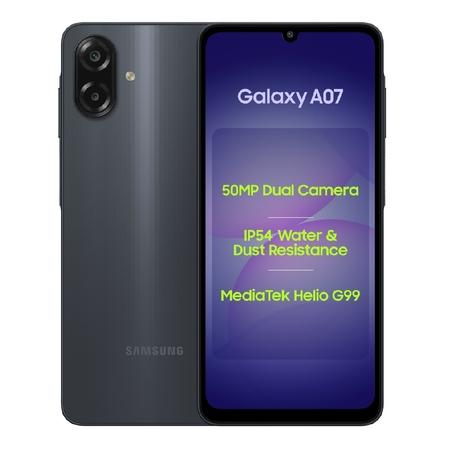 Samsung Galaxy A07 4G 64 GB, 4 GB RAM, Black, Mobile Phone Samsung Galaxy A07 4G 64 GB, 4 GB RAM, Black, Mobile Phone