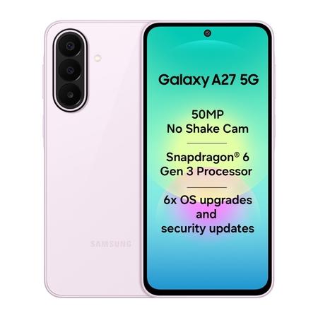 Samsung Galaxy A27 5G 128 GB, 6 GB RAM, Light Pink, Mobile Phone Samsung Galaxy A27 5G 128 GB, 6 GB RAM, Light Pink, Mobile Phone