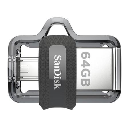 Sandisk 64 GB m3.0 Ultra Dual Flash Drive 150 MB/s Read, SDDD3-064G-I35 Sandisk 64 GB m3.0 Ultra Dual Flash Drive 150 MB/s Read, SDDD3-064G-I35