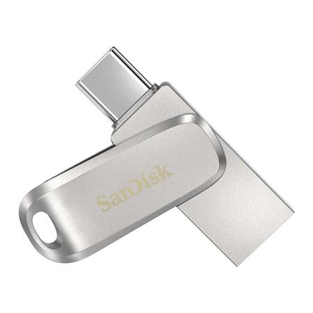 SanDisk 256 GB Ultra Dual Drive Luxe USB Type-C USB 3.1 Flash Drive, SDDDC4-256G-I35 SanDisk 256 GB Ultra Dual Drive Luxe USB Type-C USB 3.1 Flash Drive, SDDDC4-256G-I35