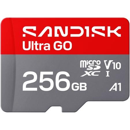 Sandisk 256 GB UltraGo UHS-I 190 MB/s MicroSD Memory Card