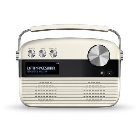 Saregama Carvaan Marathi - Portable Music Player with 5000 Preloaded Songs, FM/BT/AUX (Porcelain White) Saregama Carvaan Marathi - Portable Music Player with 5000 Preloaded Songs, FM/BT/AUX (Porcelain White)