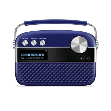 Saregama Carvaan Premium Hindi - Portable Music Player with 5000 Preloaded Songs, FM/BT/AUX (Royal Blue) Saregama Carvaan Premium Hindi - Portable Music Player with 5000 Preloaded Songs, FM/BT/AUX (Royal Blue)
