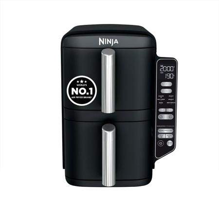 Ninja Double Stack 7.6 L Air Fryer, Black, SL300IN