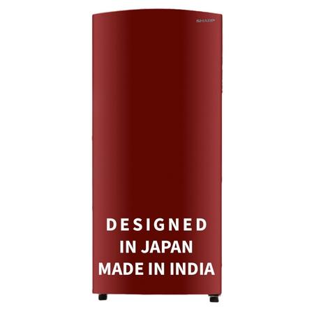 Sharp 187 L 2 Star Direct Cool Single Door Refrigerator, Solid Red, SJ-DF207N2-PRS Sharp 187 L 2 Star Direct Cool Single Door Refrigerator, Solid Red, SJ-DF207N2-PRS