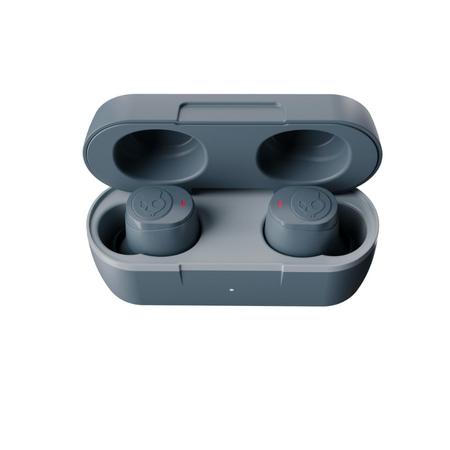 Skullcandy JIB True 2 in-Ear Wireless Earbuds, 32 Hr Battery, Microphone, Works with iPhone Android and Bluetooth Devices - Chill Gray