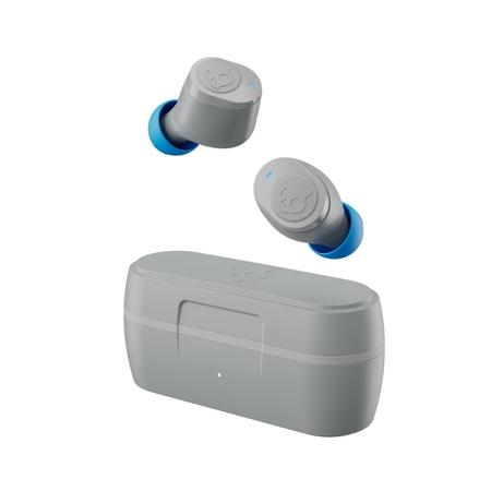 Skullcandy JIB True 2 in-Ear Wireless Earbuds, 32 Hr Battery, Microphone, Works with iPhone Android and Bluetooth Devices (Light Gray Blue)