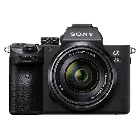Sony Alpha ILCE-7M3K Full-Frame 24.2MP Mirrorless Digital SLR Camera with 28-70 mm Zoom Lens (4K Full Frame, Real-Time Eye Auto Focus, 4K Vlogging Camera, Tiltable LCD, Low Light Camera), Black