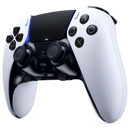 Sony PS5 DualSense Edge Wireless Controller with Changeable Stick Cap, White Sony PS5 DualSense Edge Wireless Controller with Changeable Stick Cap, White