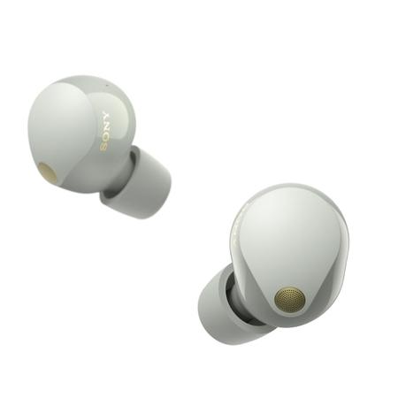 Sony WF1000XM5 TWS Earbuds with Up to 24 Hours Battery Life and Quick Charge, Active Noise Cancellation, Sliver