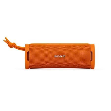 Sony ULT Field 1 Wireless Ultra Portable Bluetooth Compact Speaker with 12 hrs of Battery Life, IP67 Waterproof, Dustproof, Shockproof, Detachable Strap (ULT Button for Bass Boost) (SRS-ULT10) - Orange