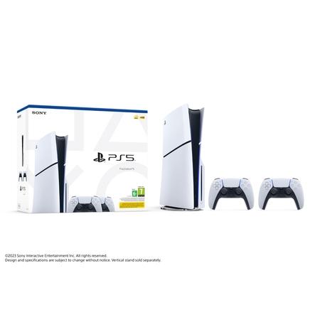 Sony PS5 Slim Console with 2 DualSense Controllers Sony PS5 Slim Console with 2 DualSense Controllers