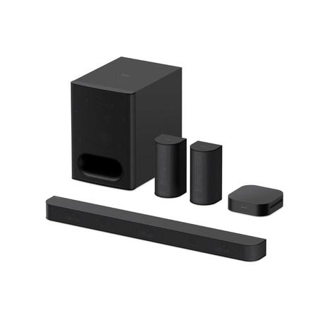 Sony Bravia Theatre System 6(HT-S60) Real 5.1ch 1000W,Dolby Atmos/DTS:X Soundbar Home Theatre with Powerful subwoofer & Wireless Rear Speakers,Voice Zoom3, BCA App, Bluetooth,HDMI eARC